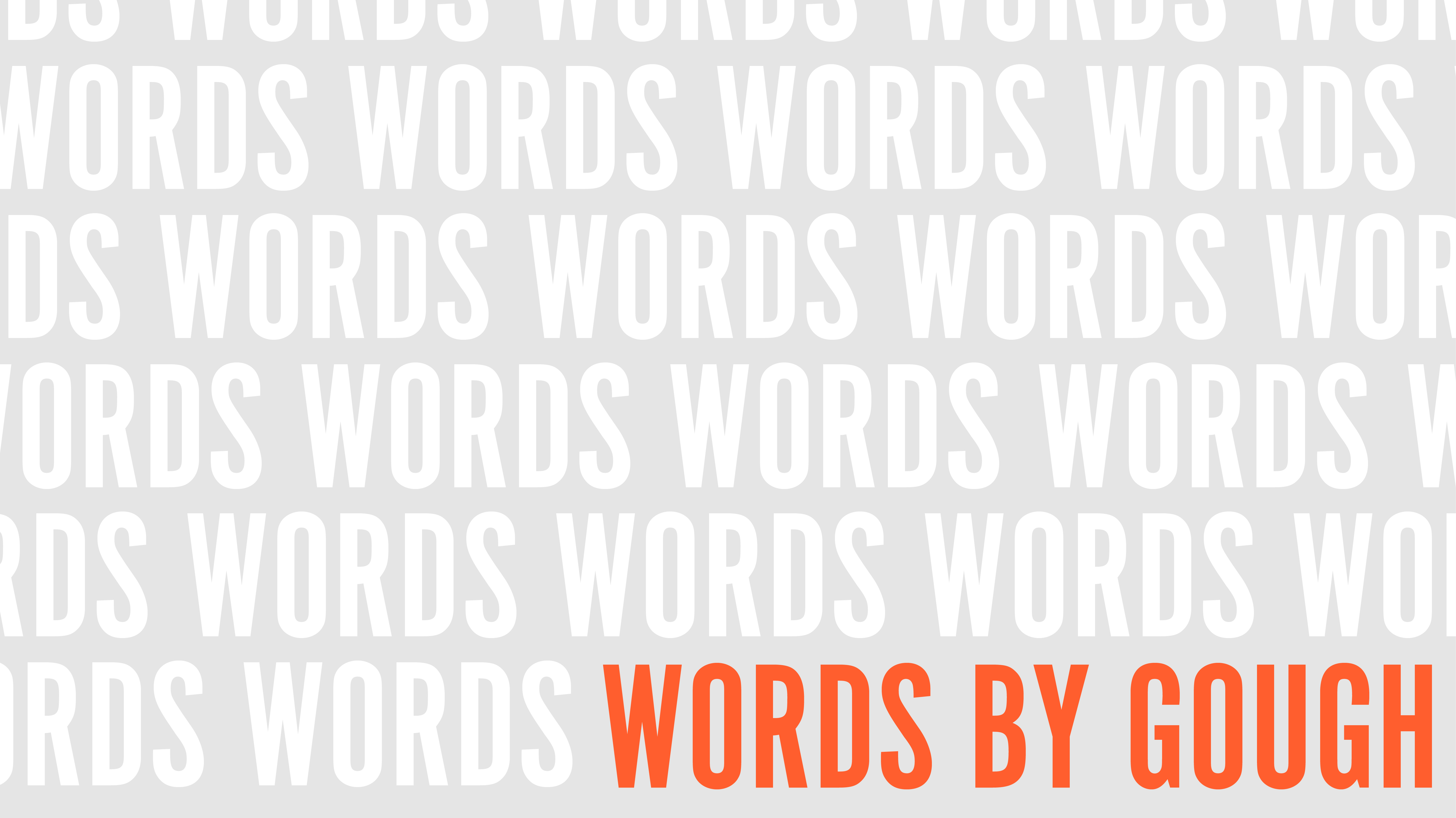 You need words. I can write them.